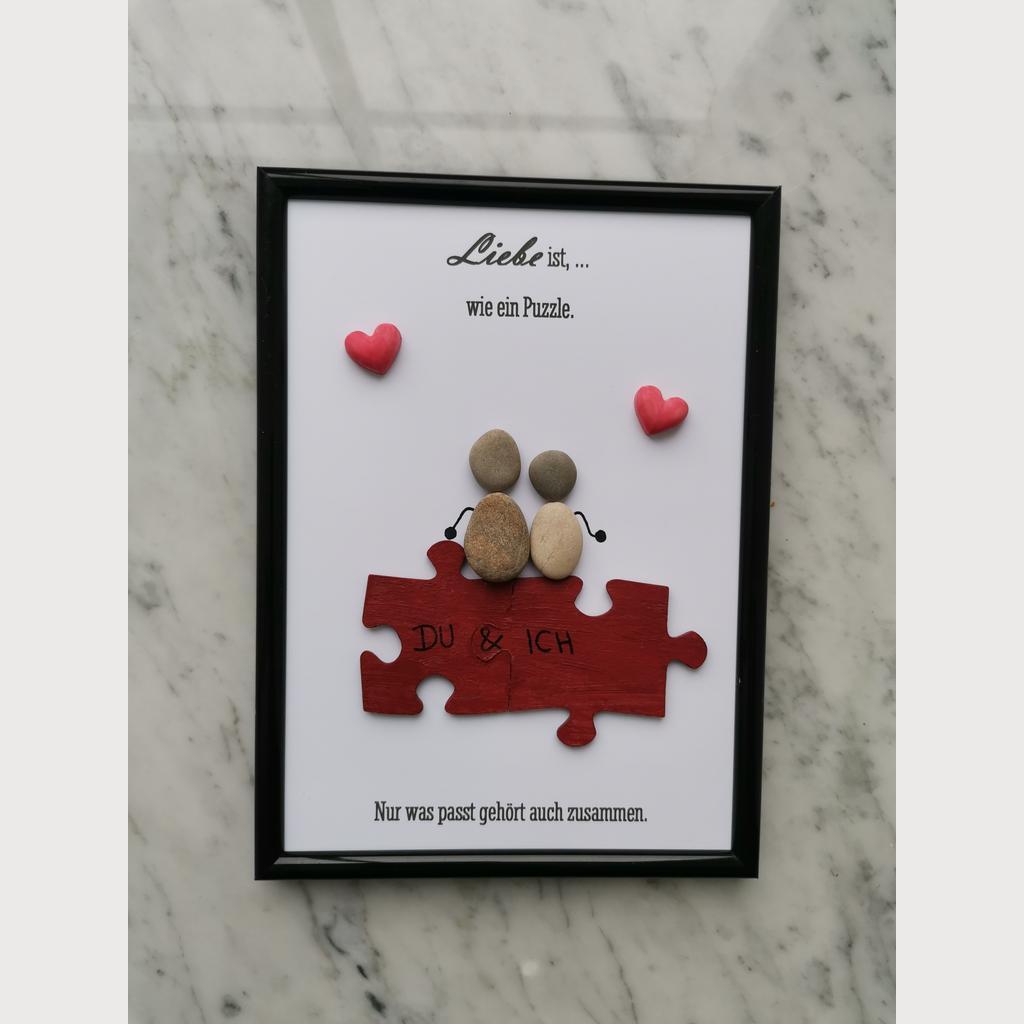 Steinbild Puzzle