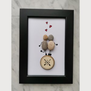 Steinbild Love