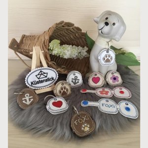 Hundemarkenhalter Hund Dogtags