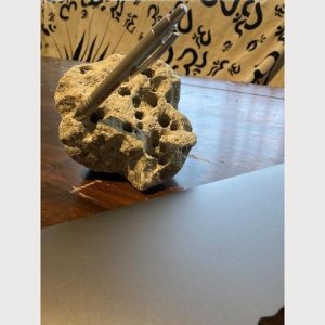 Natürlicher STIFTHALTER | Dein Lavastein mit Meerwert