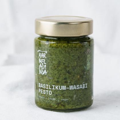 Basilikum-Wasabi Pesto