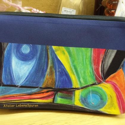 Schultertasche "Bunt"