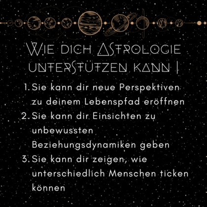 BIRTH CHART READING I 1 Stunde Astrologische Interpretation I - Image 4