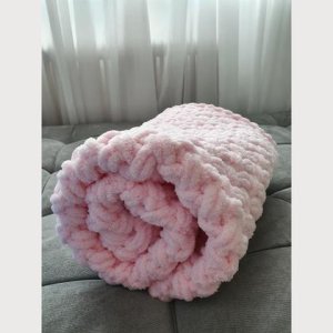 Kuscheldecke Hellrosa