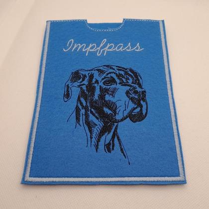 Heimtierausweishülle "Dogge"