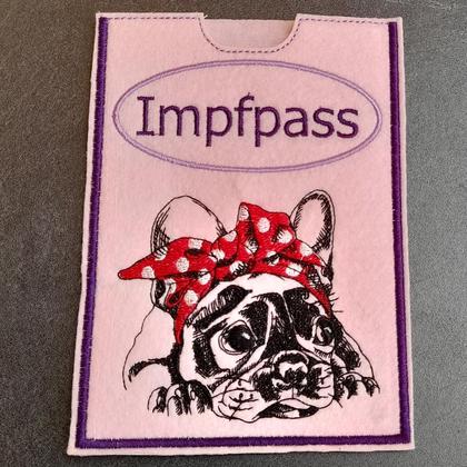 Heimtierausweishülle "Französische Bulldogge"