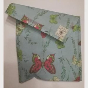 Bienenwachstasche Schmetterling XS ca.17×17 cm