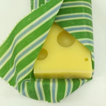 Bienenwachstuchset 2er Vogerl Libelle S+M ca.18x18cm + ca.25x25cm - Image 2