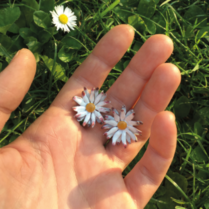 Ohrstecker Gänseblümchen - Image 4