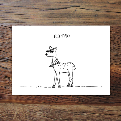 Rehtro (Grußkarte)