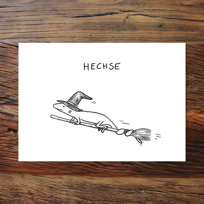 Hechse (Grußkarte)