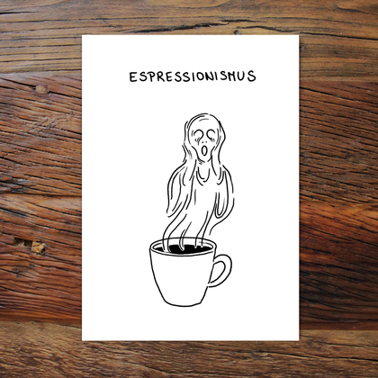 Espressionsmus (Grußkarte)