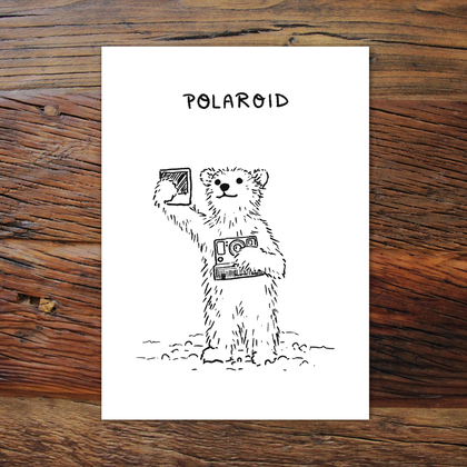 Polaroid (Grußkarte)