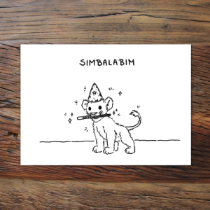 Simbalabim (Grußkarte)