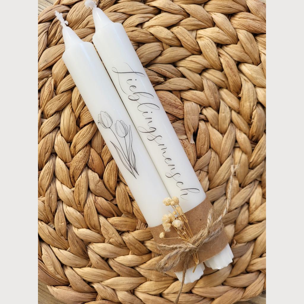 Kerze Lieblingsmensch