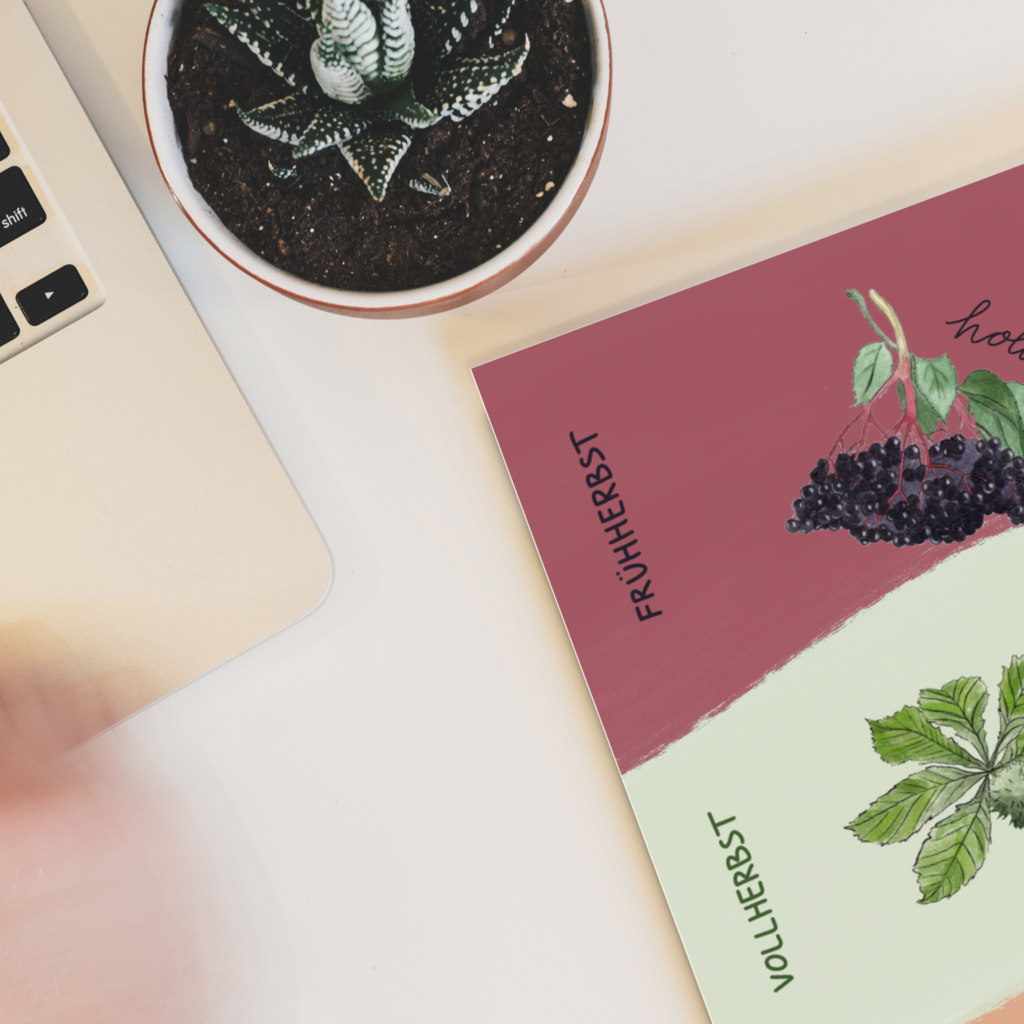 Notizheft phänologischer Herbst - DIN A5 - Image 2