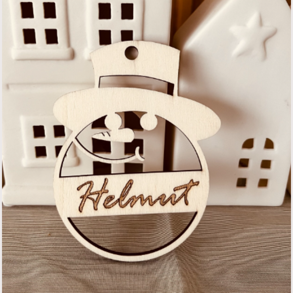 Christbaumschmuck Schneemann