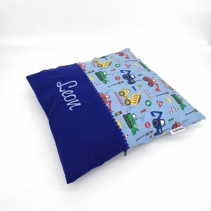 Kuschelpolster Bagger Geschenk Taufe Geburt - Image 2