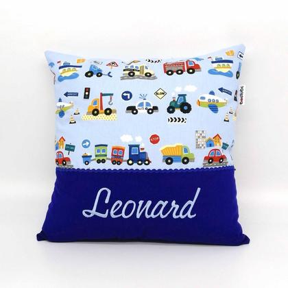 Kuschelpolster Fahrzeuge Geschenk Taufe Geburt