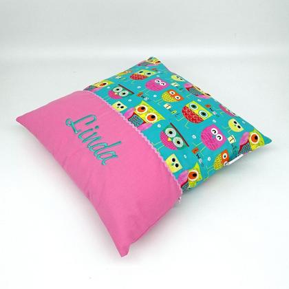 Kuschelpolster Eulen Geschenk Taufe Geburt - Image 2