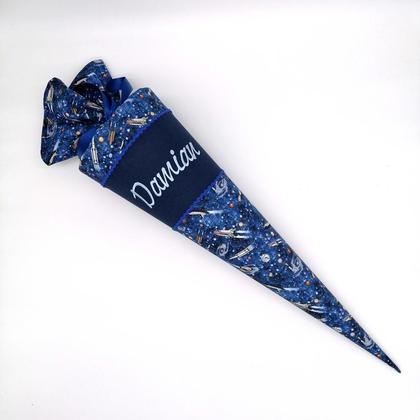 Schultüte "Weltraum marine" 70 cm