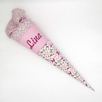 Schultüte "Schmetterlinge" 35 cm Kindergartentüte Geschwistertüte