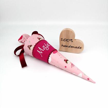 Schultüte "Ballerina" 35 cm Kindergartentüte Geschwistertüte