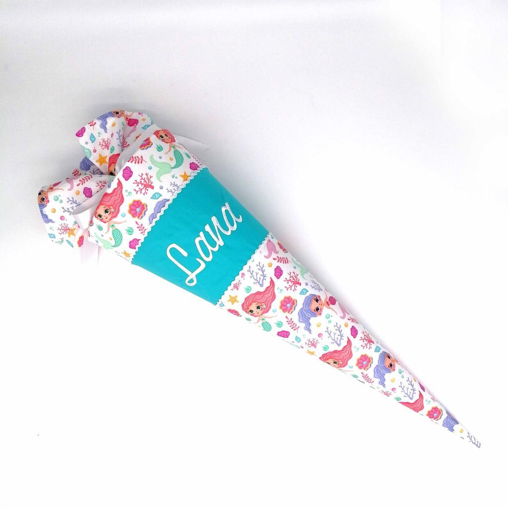 Schultüte "Meerjungfrauen" 35 cm Kindergartentüte Geschwistertüte - Image 3