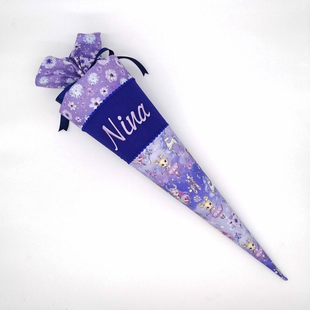 Schultüte "Ballerinas/Blumen" 70 cm - Image 4