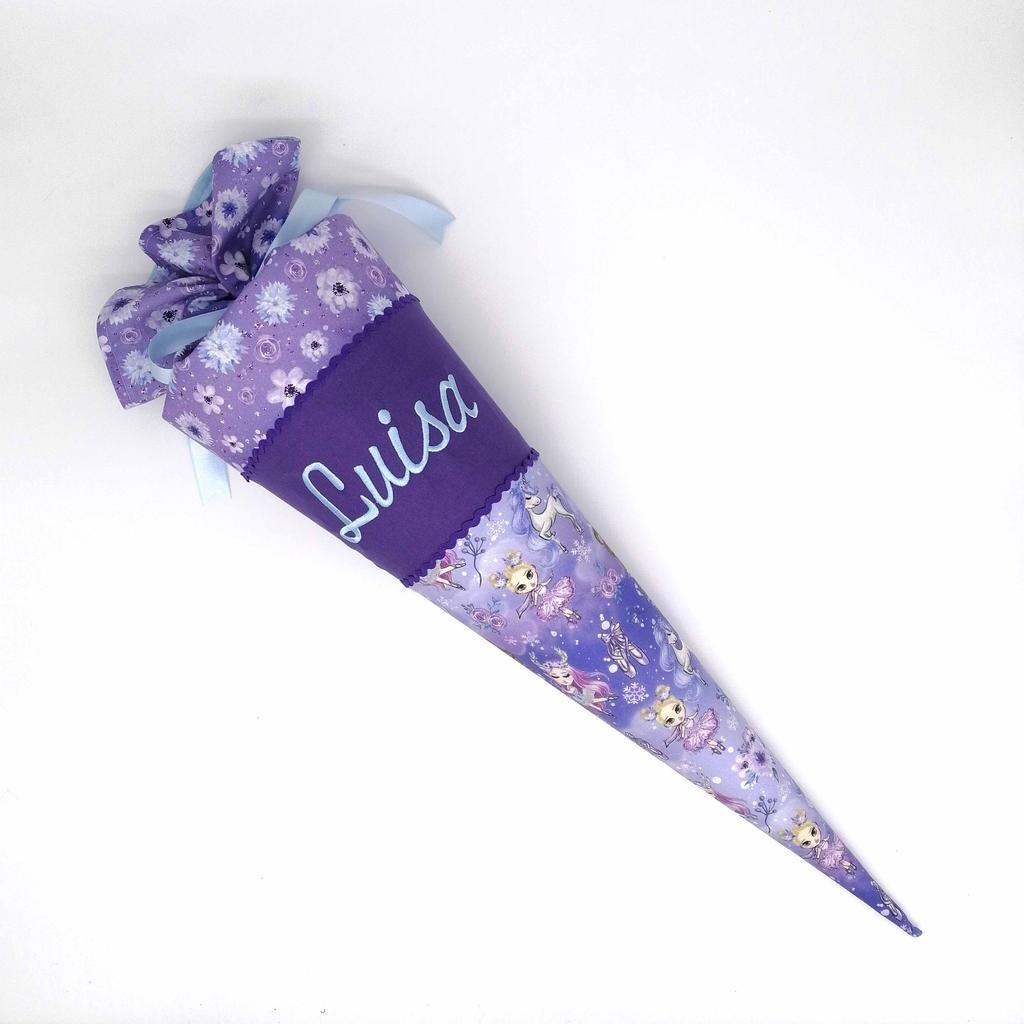 Schultüte "Ballerinas/Blumen" 70 cm - Image 3