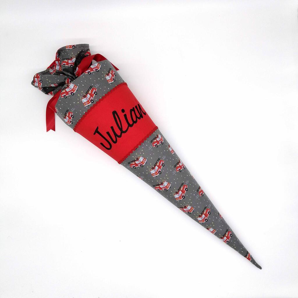 Schultüte "Feuerwehr klein" 70 cm