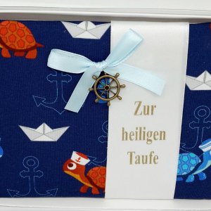 Taufbrief mit Steuerrad: Wilhelm – Konrad