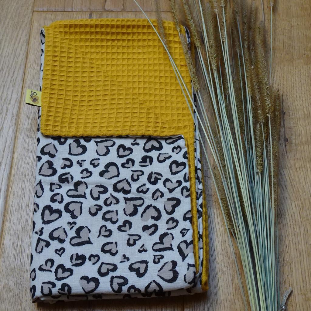 Babydecke Leo-Herzen