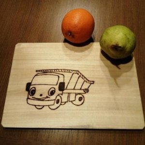 Jausenbrett Lastauto