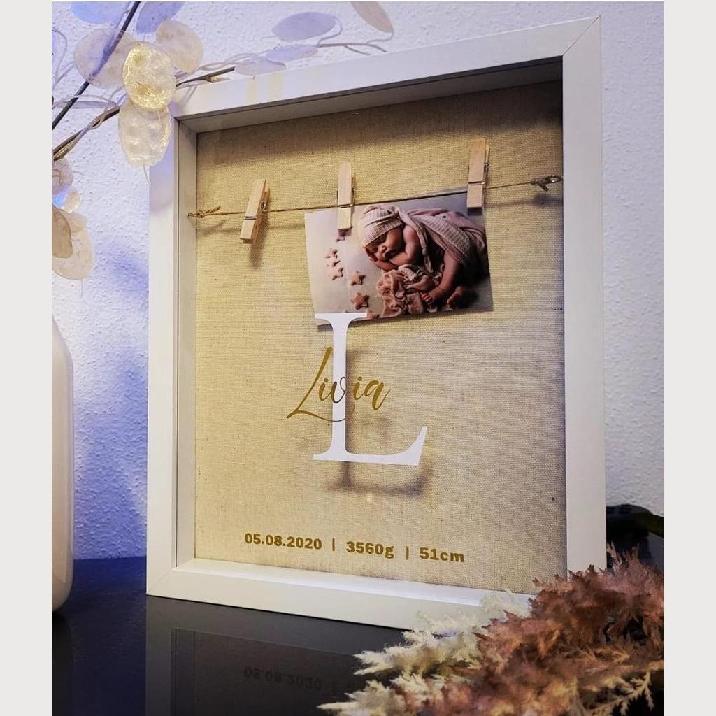 Personalisierter Bilderrahmen