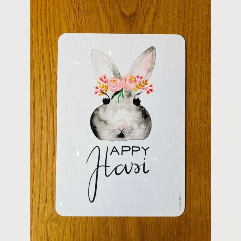 Grußkarte "Happy Hasi" - Image 3