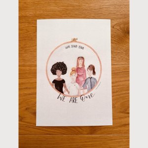 Artprint „We are one“