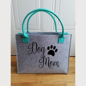 Filz Shopper Dog Mom