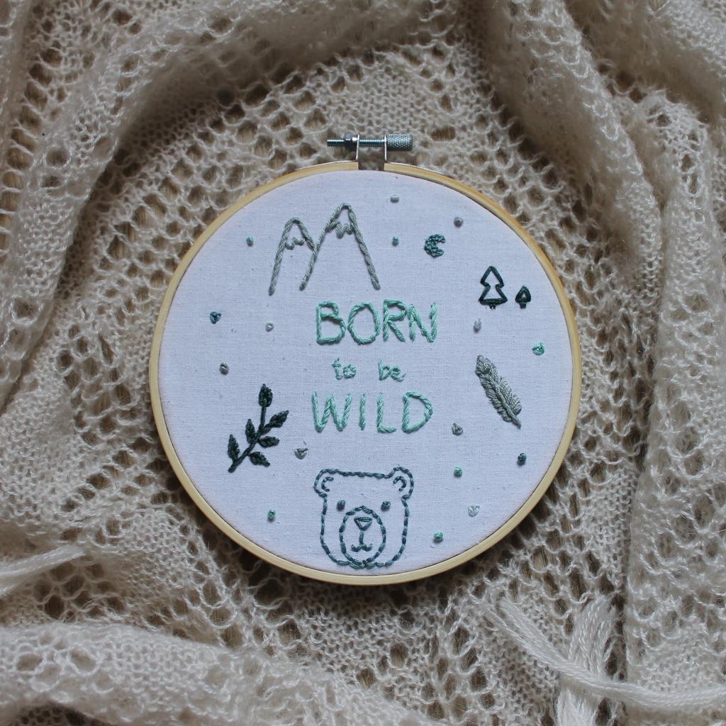 Stickbild "Born to be wild"