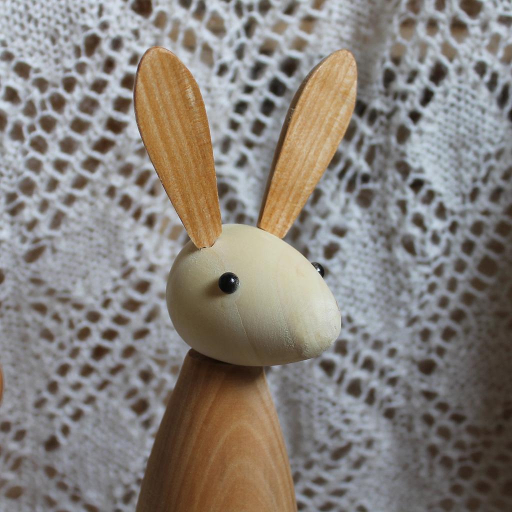 Hase Osterhase aus Holz