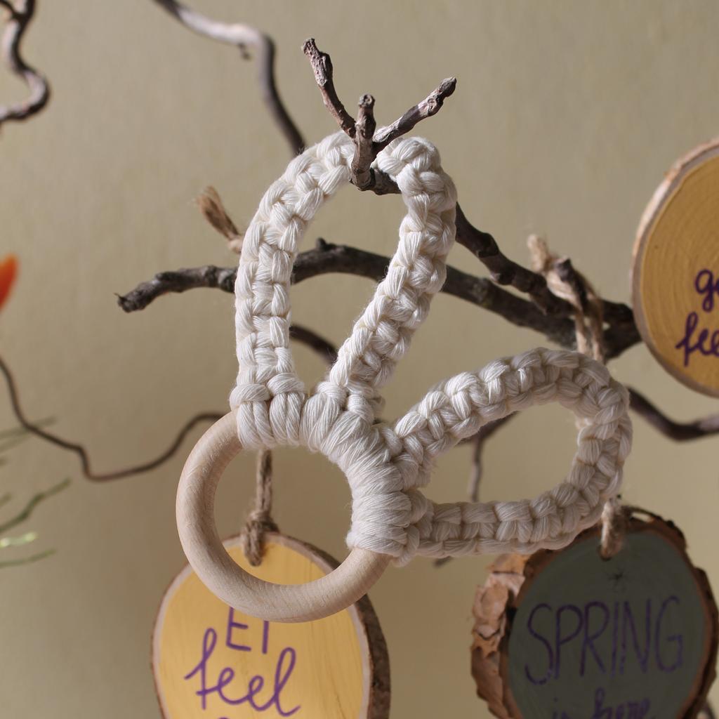 Serviettenring, Hasenohren, Osterschmuck - Image 4