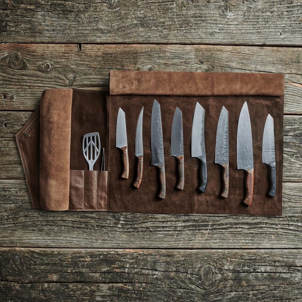Messertasche braun