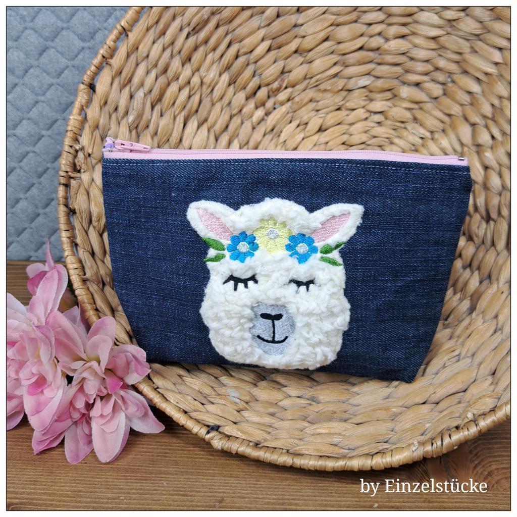 Kosmetiktäschchen - Lama
