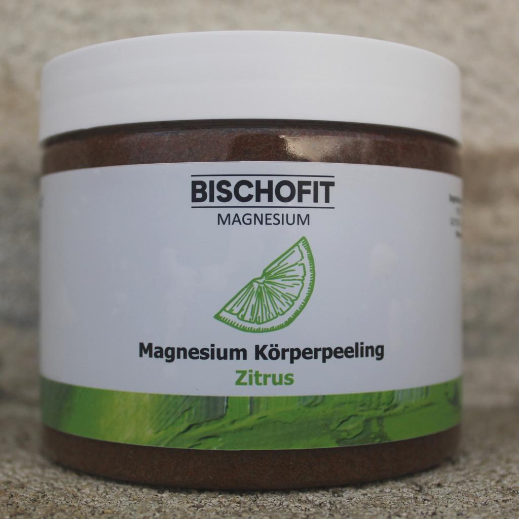 Magnesium Körperpeeling Zitrus