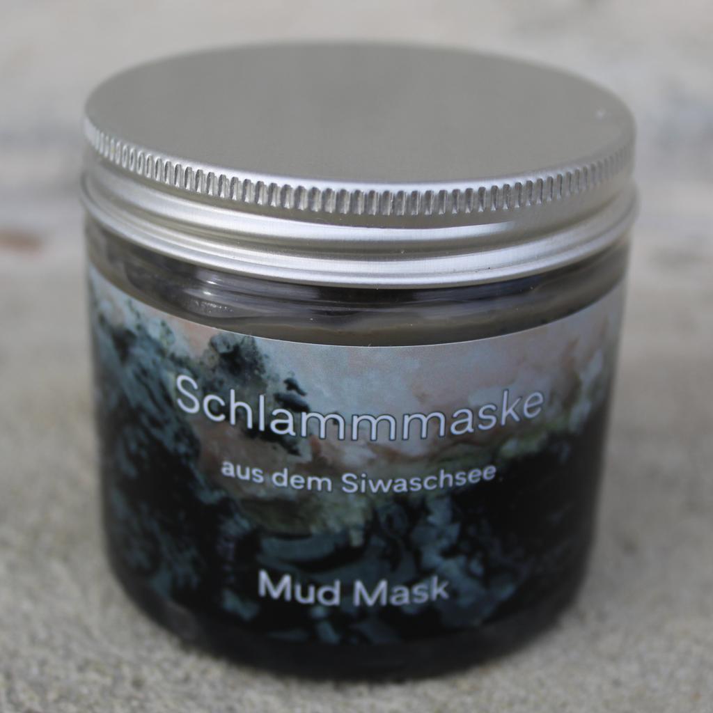 Gesichtsmaske (MUD MASK). Natürliche Schlammmaske aus dem Siwaschsee.