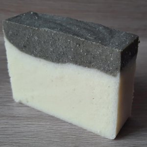 Naturseife Salzseife Patchouli mit Heilerde, Peelingseife