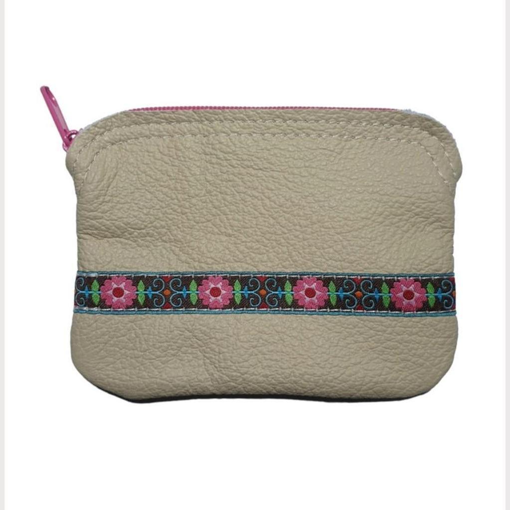 kleines Lederbörserl mit Webband, verschiedene Varianten - Image 4