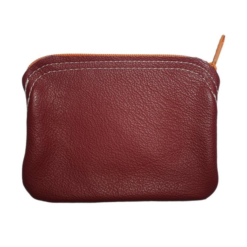 kleines Lederbörserl mit Schmetterlings-Applikation - Image 2