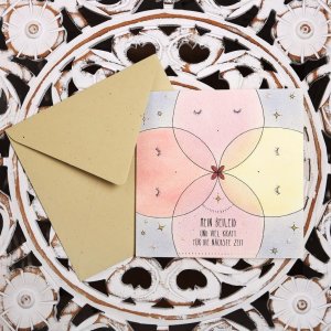 Grußkarte „Mein Beileid”