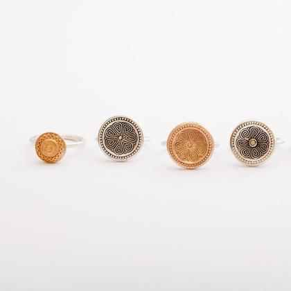 Aufgeknöpft Ring mit Turmalin - Image 4